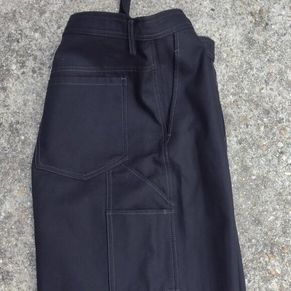 Dion Lee Black Utility Twill Pants AUS 14 UK 14 US 10 High Waist Zip Cuff NWOT - Picture 8 of 13
